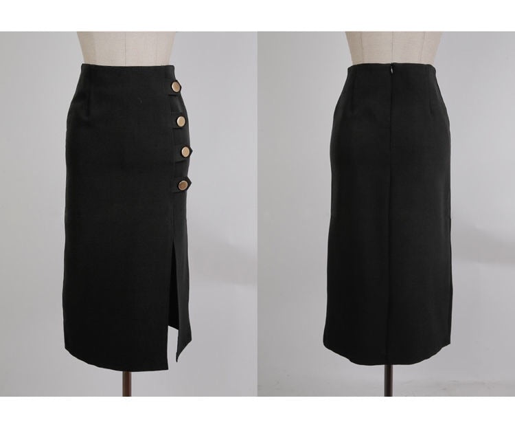 Formal Coat + Slit Skirt 2pcs Set - Veira Trending Shop