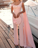 Elegant Strapless Jumpsuit - Veira Trending Shop