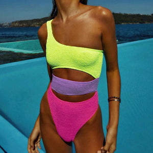One Shoulder Swimsuit - Veira Trending Shop