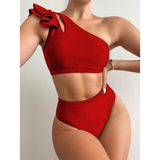 One Shoulder Bikini Set - Veira Trending Shop