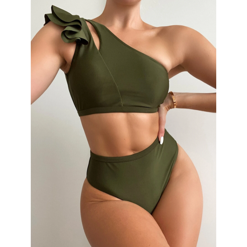 One Shoulder Bikini Set - Veira Trending Shop