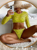 Leopard Print 3Pcs Set - Veira Trending Shop