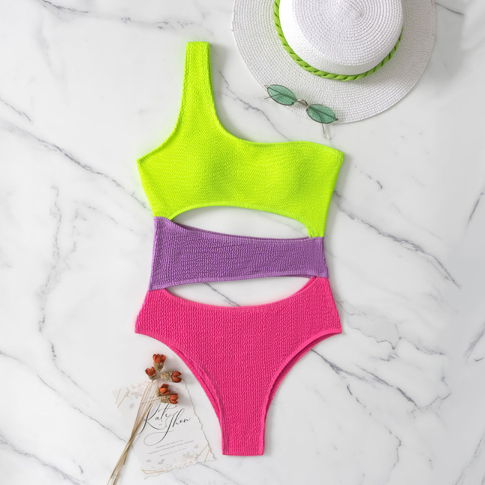 One Shoulder Swimsuit - Veira Trending Shop