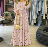 Off Shoulder Bohemian Maxi Dress - Veira Trending Shop