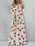 Off Shoulder Bohemian Maxi Dress - Veira Trending Shop