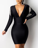Sexy Long Sleeve Dress - Veira Trending Shop